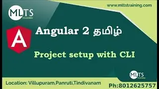 Angular 2 Project Setup with CLI in Tamil | MTLS Training