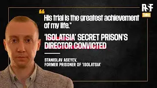 Stanislav Aseyev, former prisoner of secret Isolatsia prison reacts to the director's conviction