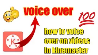 how to voice over on videos in kinemaster | voice over kaise karen | Mr Editor 1947