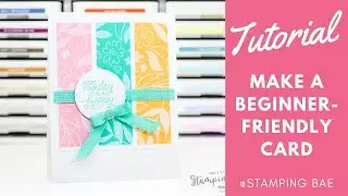 Beautiful Beginner-Friendly DIY Handmade Card