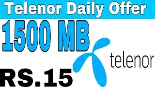 Telenor daily internet package |Telenor internet packages | Telenor internet packages 2021