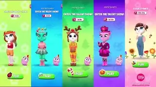 My Talking Angela 2 all update all events all outfits Gameplay Android ios