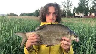 Ловля лещей ночью.Новый рекорд.