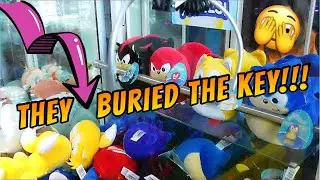 THEY BURIED THE KEY UNDER A BUNCH OF SONIC SQUISHMALLOWS!!!