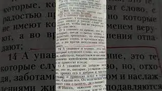 Основная притча Библии.