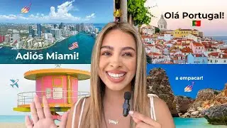 ✨VLOG: VERANO EN PORTUGAL✨ - Adios Miami, a empacar!