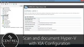 Scan and document Hyper-V servers 