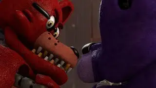 [FNAF SFM] Bonnie Vs Foxy - Captain America: Winter Soldier