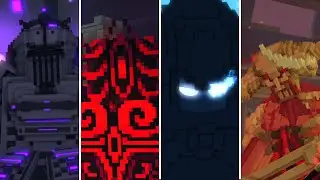 Pixel Blade - All Bosses With Cutscenes (Roblox)