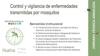Bienvenida - Jornada Control Enf. Mosquitos