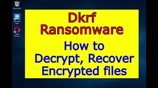 Dkrf virus (ransomware). How to decrypt .Dkrf files. Dkrf File Recovery Guide.