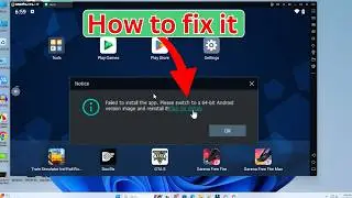 How to fix MeMu Play error failed to install the app on startup 2026  Memu play error failed android
