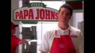 Papa John's Commercial - Pizza Hut Dare - 1998