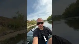 Ловимо спінінгом з човна на річці Псел #сержкорнєв #fishing #риболов #спінінг