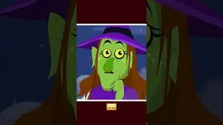 🧙‍♀️ Três Bruxinhas #shorts #spookymusic #Músicasparacrianças #halloweensongs