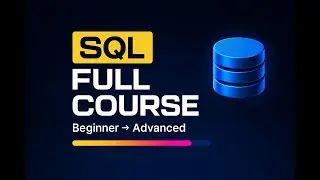 Free SQL Tutorial || Full Database Course for Beginners to Adva || SQL Full Course || DBMS Tutorial