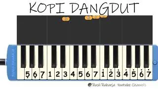 Kopi dangdut not pianika