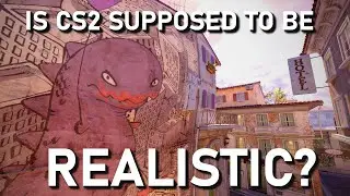What is the art style of Counter-strike 2