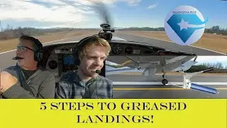 Top 5 Reasons Your Landings Are Bad |Diamond DA40|