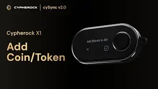 How to Add Coins/Tokens in Cypherock X1 Hardware Wallet