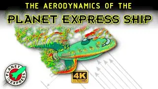 Aerodynamics of Futurama's Planet Express Ship