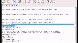 WEB Server (Real Server) Configurations Load Balancer UrduCBTs on CentOS RedHat Linux
