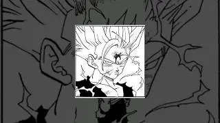 Gohan Dragon Ball Z Manga Edit #dragonballz #manga #edit