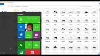 CorelDraw Design:  installing fonts pt 6