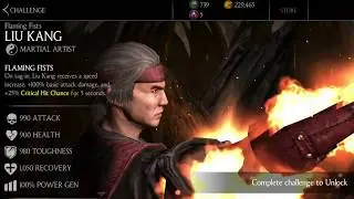 Mortal Kombat X Mobile Liu Kang Challenge