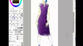 Dima101 Рисуем Аниме Няшку в Photoshop и SAI