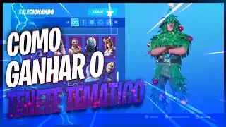 COMO GANHAR A SKIN DE ÁRVORE DE NATAL OU TENENTE TÉMATICO - FORTNITE