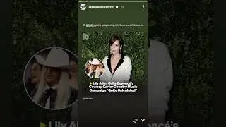 Azealia Banks: Lily Allen has an issue with black women (IG Story Archive 5/4/24)