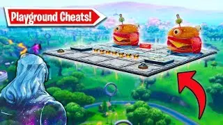 How to get *Playground Cheats* in Season 9! (Invisible, God mode, Fly, All Weapons & More)