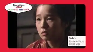 IndovisionTV Highlight : Waku Waku Japan -   Oshin MonToSat 8pm