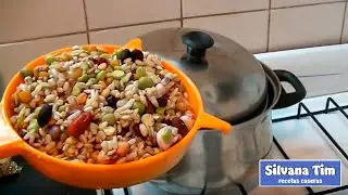 RECETA de SOPA DE LEGUMBRES (mix) paso a paso DELICIOSA y fácil de hacer !!!