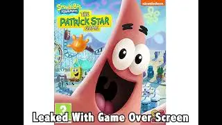 The Patrick Star Game Possible Leak: Game Over Screen