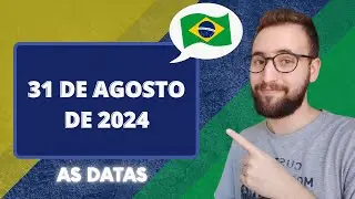How DATES work in Portuguese | Vou Aprender Português