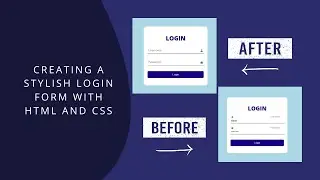 Creating a Stylish Login Form with HTML and CSS