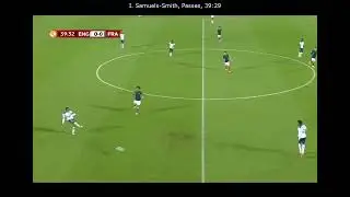 Ishé Samuels-Smith |  England U17 vs France U17 2023-05-27 Match Highlight | Every Touch
