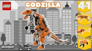 Godzilla LEGO 31129 Digital Build