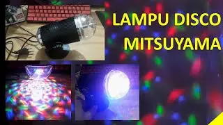 Lampu Led Disco Mitsuyama dengan Sensor Suara
