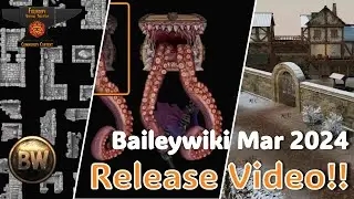 Baileywiki March 2024 Release - Ruins, 3D nature props and scenes, and Mimics!
