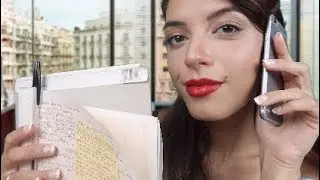 ASMR | 🇫🇷 [Heavy French Accent] 🎥 Getting You Ready For Your Film Role! 🎬 (Secretary Roleplay)