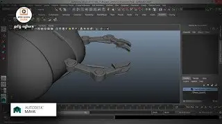 Ant Robot Head Parts Assemble in Maya | Promo | Tamil Tutorial