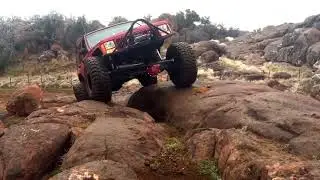 Cherokee challenges the Cherokee crawling rocks