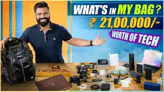 What's Inside my ₹21,00,000 Tech Bag - 2022 🔥🔥🔥 #Shorts