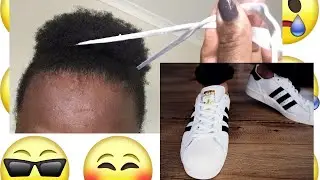 MOÑO ALTO EN  PELO CORTO AFRO CON  TIRA  DE  Sostén/CONDON DE ZAPATO ,PANTI VIEJA