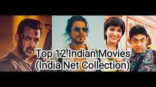 Top 12 Indian Movies (India Net Collection)