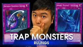 Rulings on Trap Monsters VS Different Dimension Ground Cost