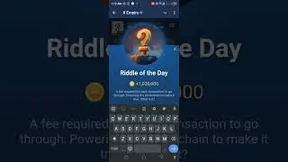 Riddle of the day 10 September Musk Empire #muskempire #riddleoftheday